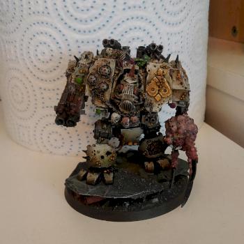 nurgle dreadnought forgeworld by juanitokaos