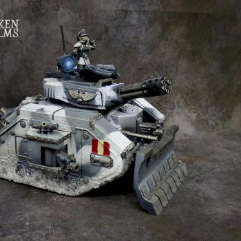 Imperial Guard Astra Militarium Traitor Leman Russ Punisher by Awaken Realms