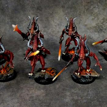 Daemons of Khorne Bloodletters by Awaken Realms