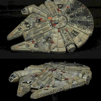 Millennium Falcon by Tuffskull