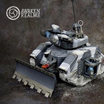 Imperial Guard Astra Militarium Traitor Leman Russ Eradicator by Awaken Realms