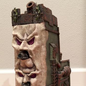 40k scale Plague Tower of Nurgle custom conversion by hagness