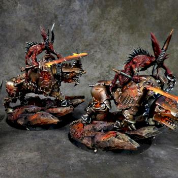 Daemons of Khorne Bloodcrushers by Awaken Realms