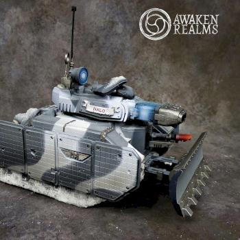 Imperial Guard Astra Militarium Traitor Leman Russ Eradicator by Awaken Realms