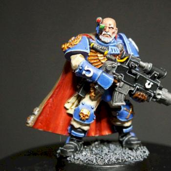 Telion of the Ultramarines by Onehanded