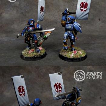 Custom Samurai themed Tau Fire Warriors by Awaken Realms