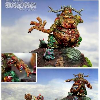 Nurggle Greater Daemon - Oldhammer by Woodstone