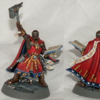 Excelsior Warpriest Warhammer Quest Silver Tower by Chocolate Thief