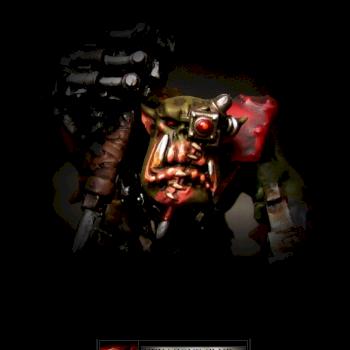 Warhammer 40.000 Orks broken mouth. by Hexagone Club