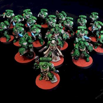 Primaris Dark Angels Army Commission Warhammer 40K by CroWarGamePainting