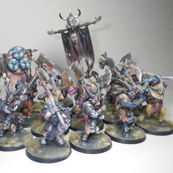 Beasts of Chaos Beastmen Bestigors & Pestigors by Hamish Longstride