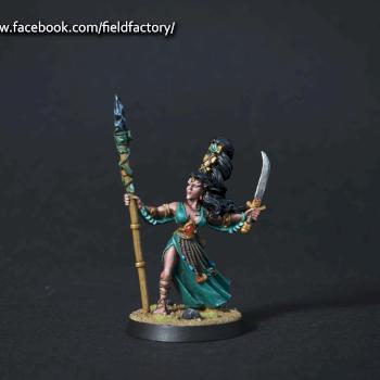 Hechicera Elfa Silvana by FieldFactory