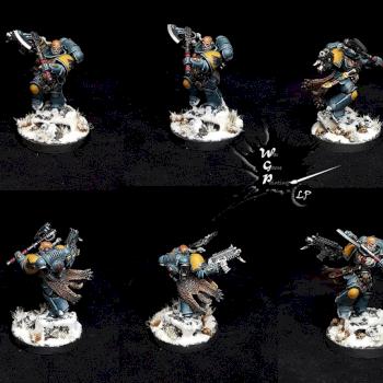 Space Wolves Icepelt Warhammer 40K by CroWarGamePainting