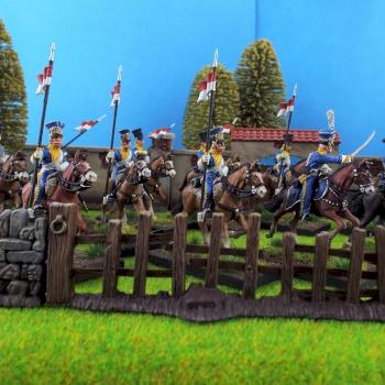 28mm Warlord Games Polish Lancers. Black Powder Gaming by avalonindustries2040