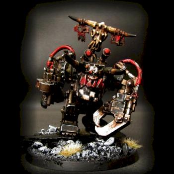 Warhammer 40.000 Ghazghkull Mag Uruk Thraka. by Hexagone Club