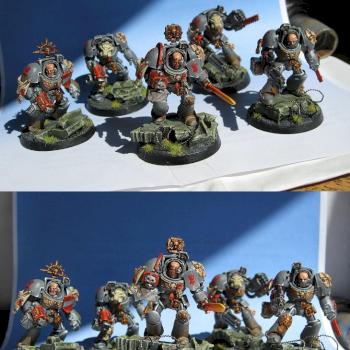 Emperors Fist Space Marine Terminators by fraggL