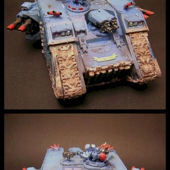 Ultramarine Land Raider - THE OLD ONE by Frimini