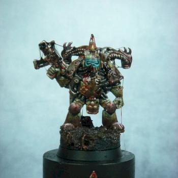 Nurgle Plague Marine by slave of paint