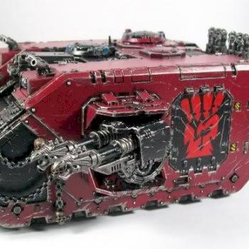 Red Corsairs Land Raider by unforgiven302