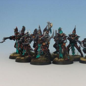 Dark Eldar Kabalite Warriors (alternate view) by mrdee1969