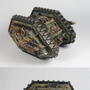 Death Guard Land Raider by macgyver666