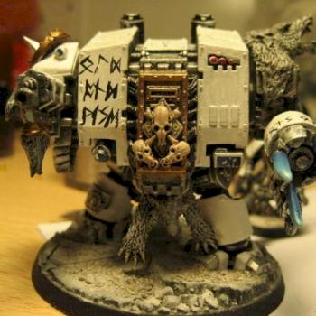 space wolves venerable dreadnought by Acid burn