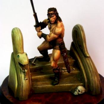 Conan the barbarian 54 mm (Schwarzenegger version) by Peppepeo