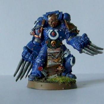 Ultramarine Captain by Jezza