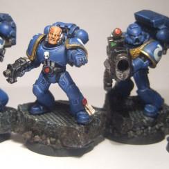 ultramarine devastator squad by capt mannering