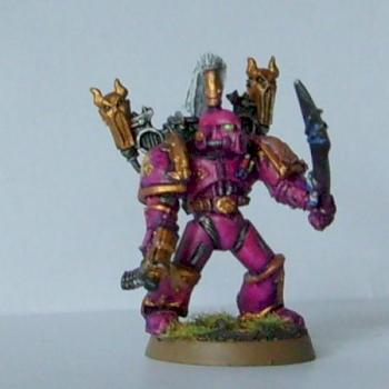 Emperors Children Chaos Marine Champion by Jezza