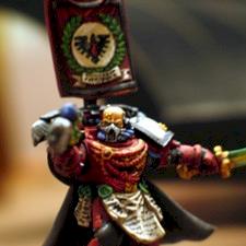 Blood Ravens Captain, Space Marines by kettilman