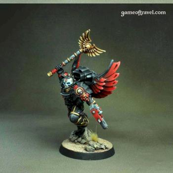 Blood Angels Chaplain by Game of Travel