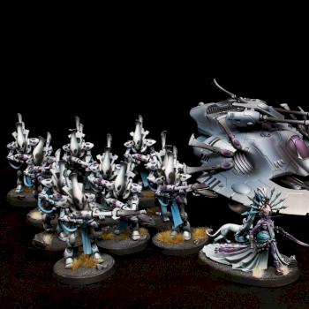 Eldar Ynnari Army by Jolly Roger Studio