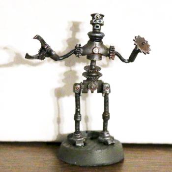 Jeeves Clockwork Robot by dlent