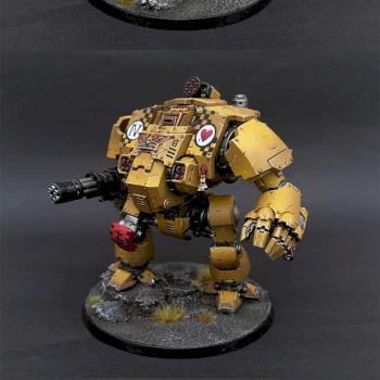 Redemptor Dreadnought Chyron from Lamenters Chapter by Charios