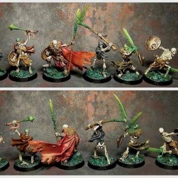 Sepulchral Guard Warband by Azgaroth