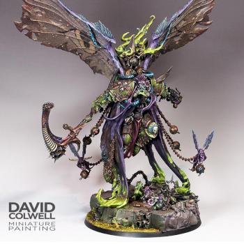 Daemon Primarch Mortarion of Nurgle - Lord of the Death Guard by ColonialRaptor