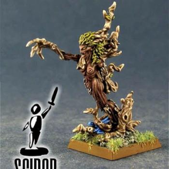 WARHAMMER Wood Elf Drycha by Scibor