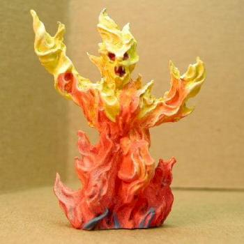 Fire elemental by lemendel