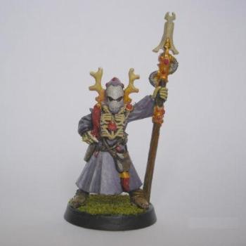 Eldar Warlock (My first ever mini!) by kaz73