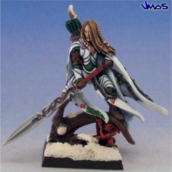 Works of Heart Hurricane Relief Wood Elf Highborn Lord with Great Weapon by jokersminiatures