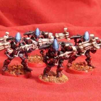 Eldar Warp spider Squad by uglyamericanV1.5