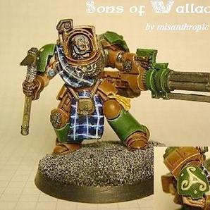 scottish/celtic terminator by Paintbrush Warfare