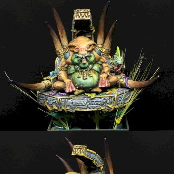 Slann Mage-Priest 2016 by Bruce Cualquiera