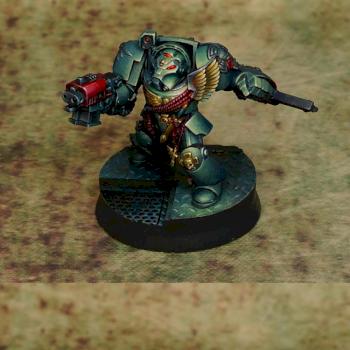 Dark Angels Deathwing Terminator by penguin