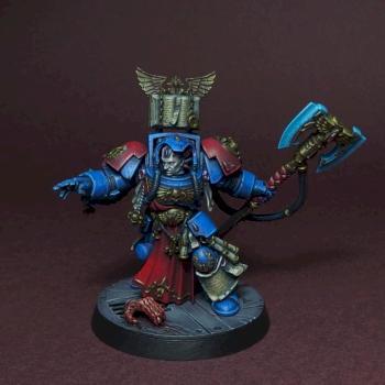 Blood Angel Terminator Librarian by AsyLum