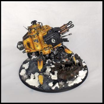 Adeptus Mechanicus Onager Dunecrawler by Carracci