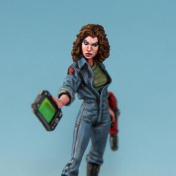 Science Officer Helen Salinger (Bombshell miniatures) by Astorderire