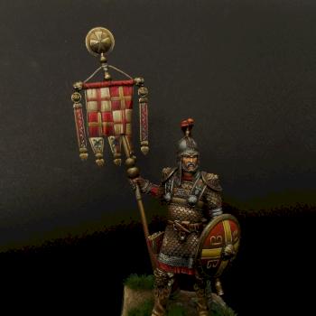 Byzantine standard bearer by dimgall