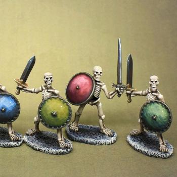 Skeletons swords by Minicrômm